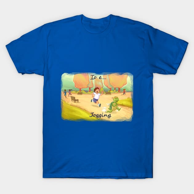 Io e Jogging T-Shirt by TuinM